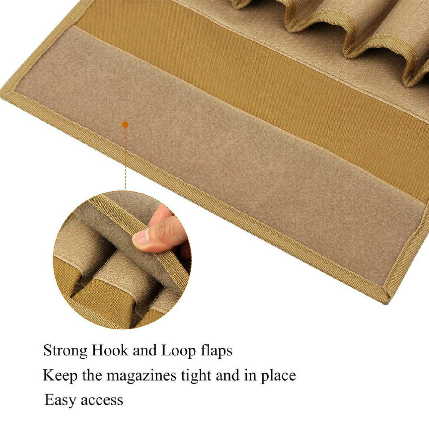 Six-Slot Utility Storage Pouch