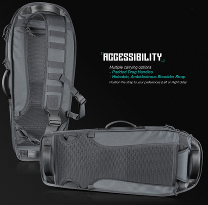 Low-Profile Coffin 34 in Gear Case