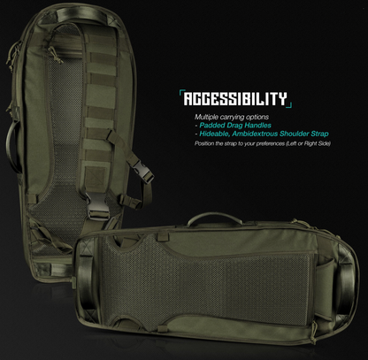 Low-Profile Coffin 34 in Gear Case