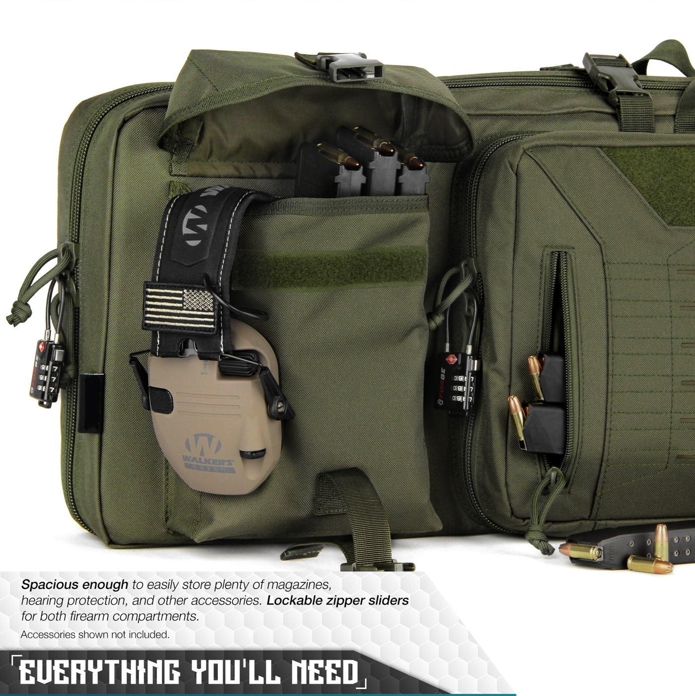 Urban Patriot 42 in Double Gear Case