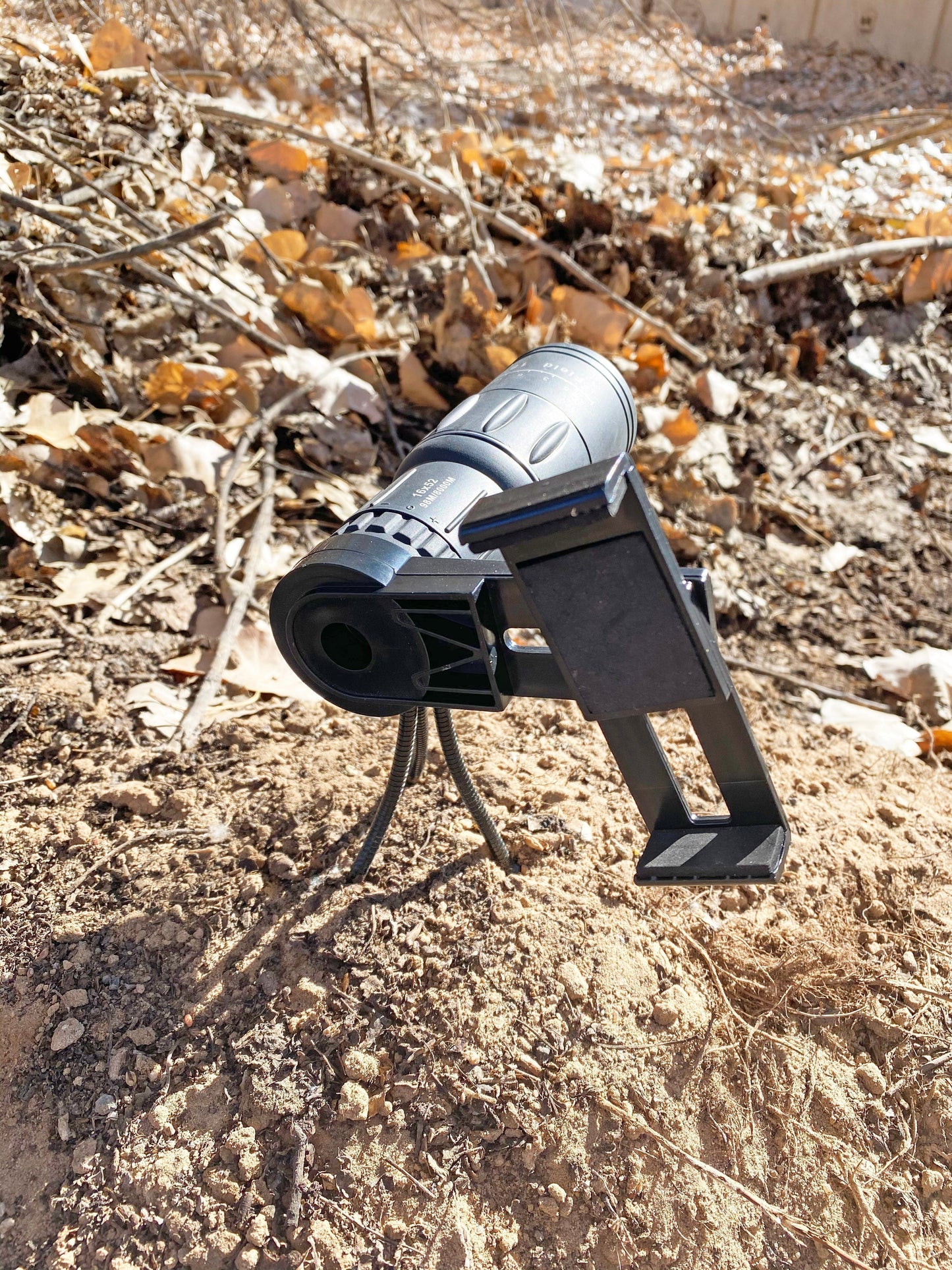 Dual Focus 16x52 Monocular Spotting Scope