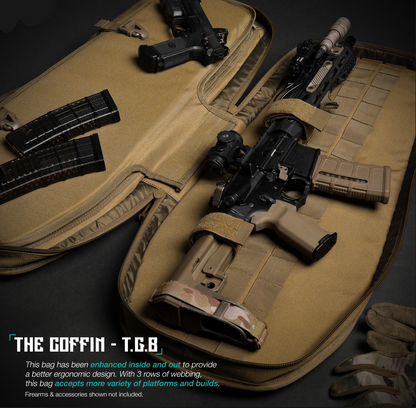 Low-Profile Coffin 34 in Gear Case