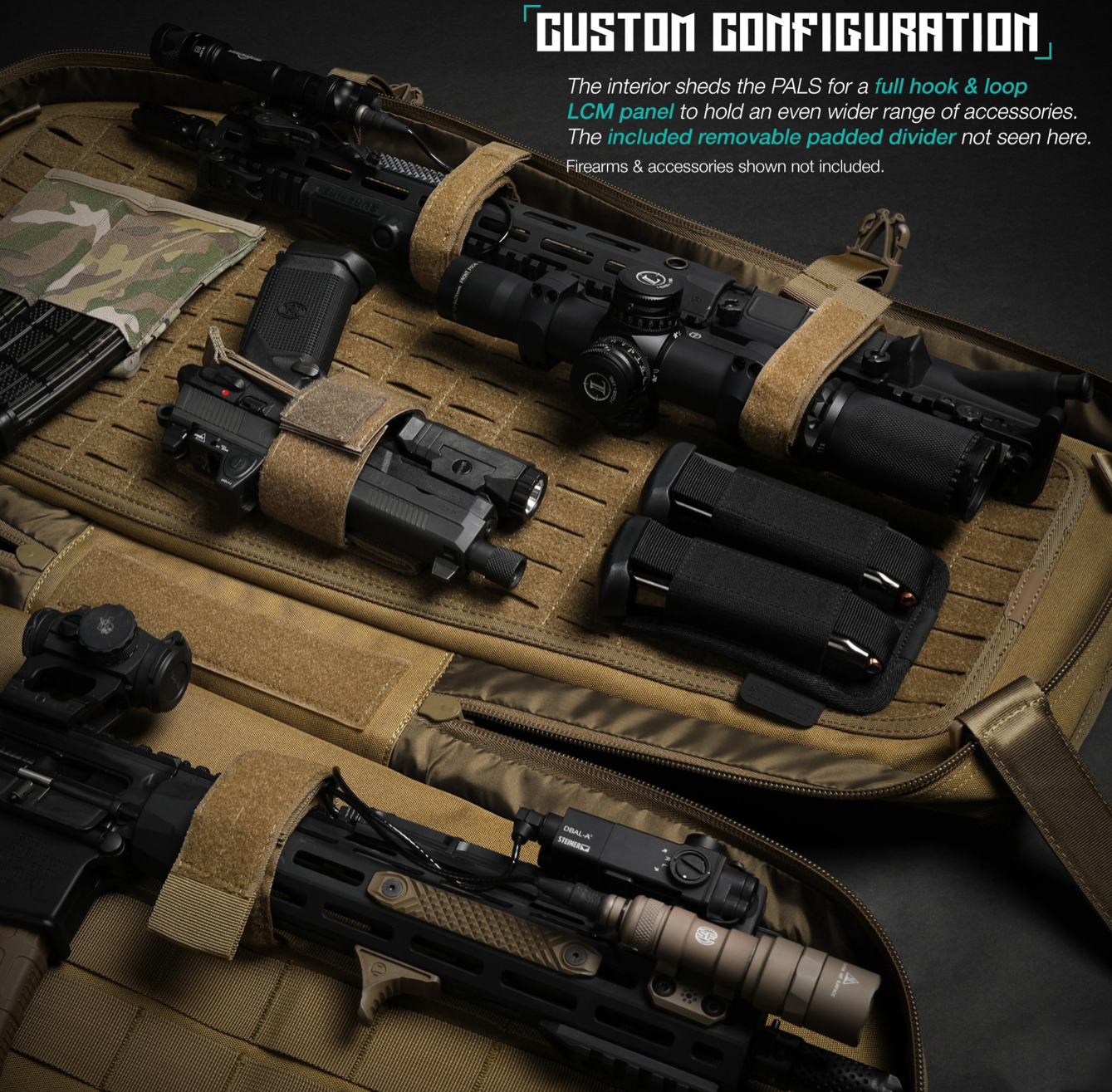 Low-Profile Coffin 34 in Gear Case