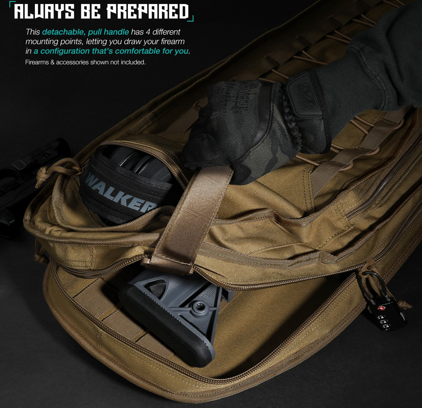 Low-Profile Coffin 34 in Gear Case