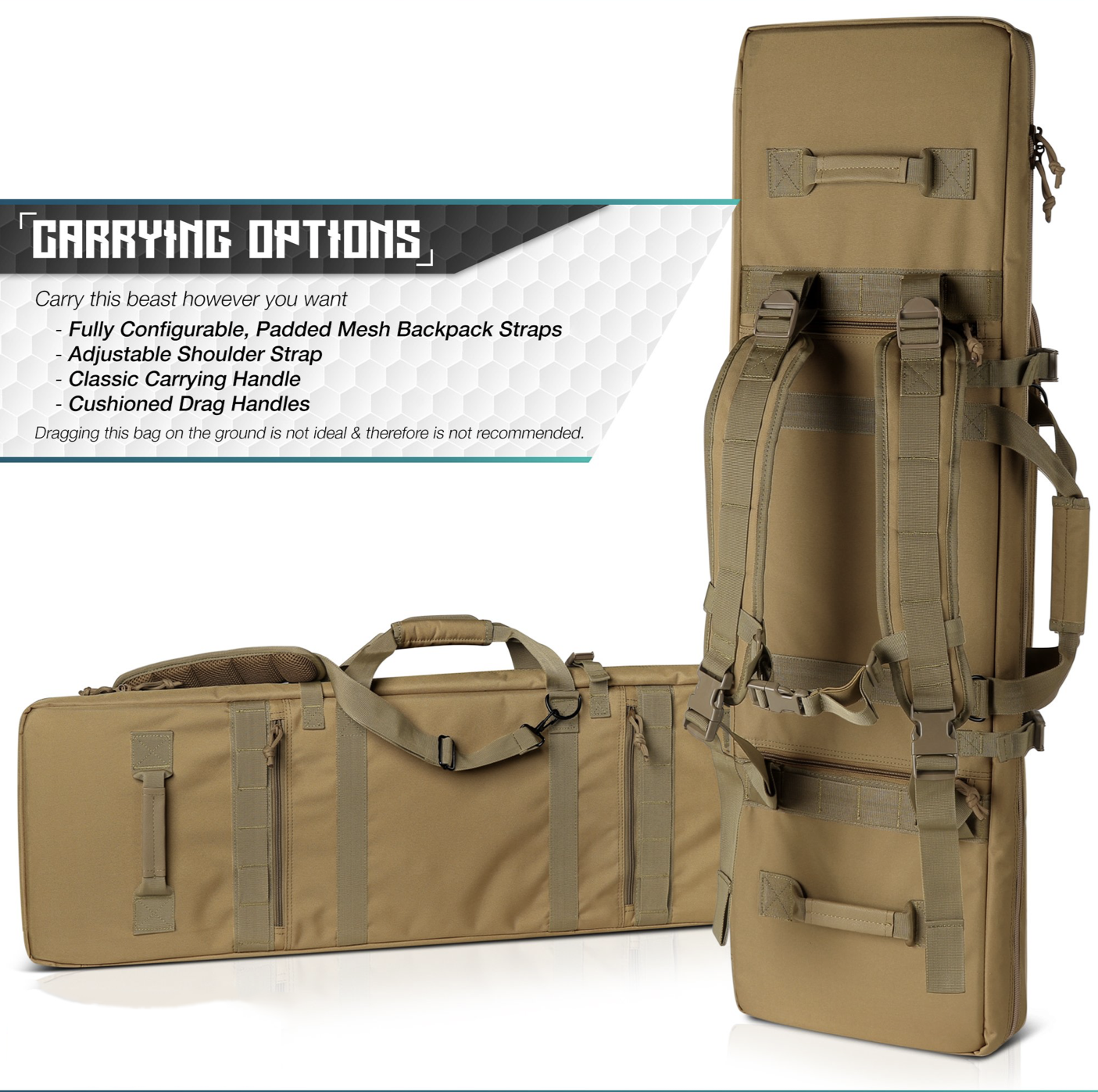 Urban Patriot 55 in Double Gear Case