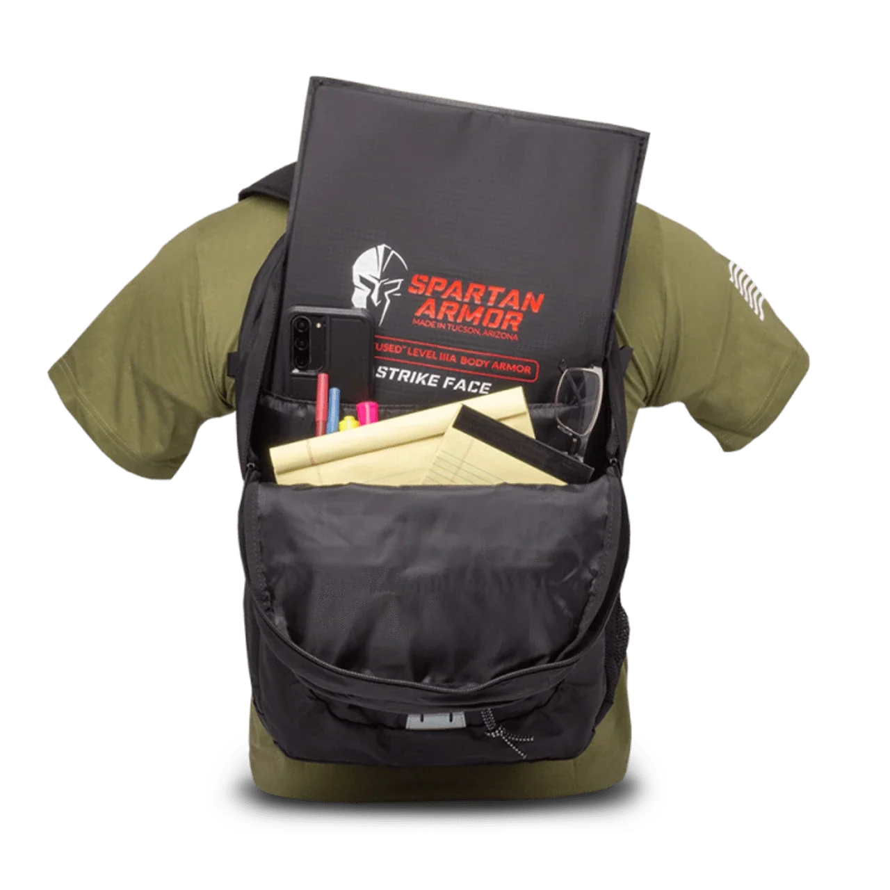 Spartan Level 3A Backpack Armor Panel