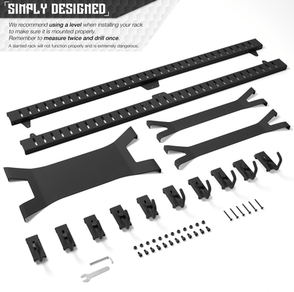 Horizontal Wall Rack