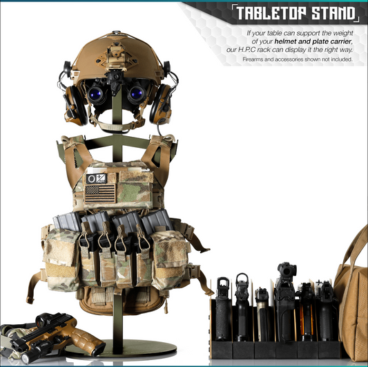 Tabletop Gear Rack