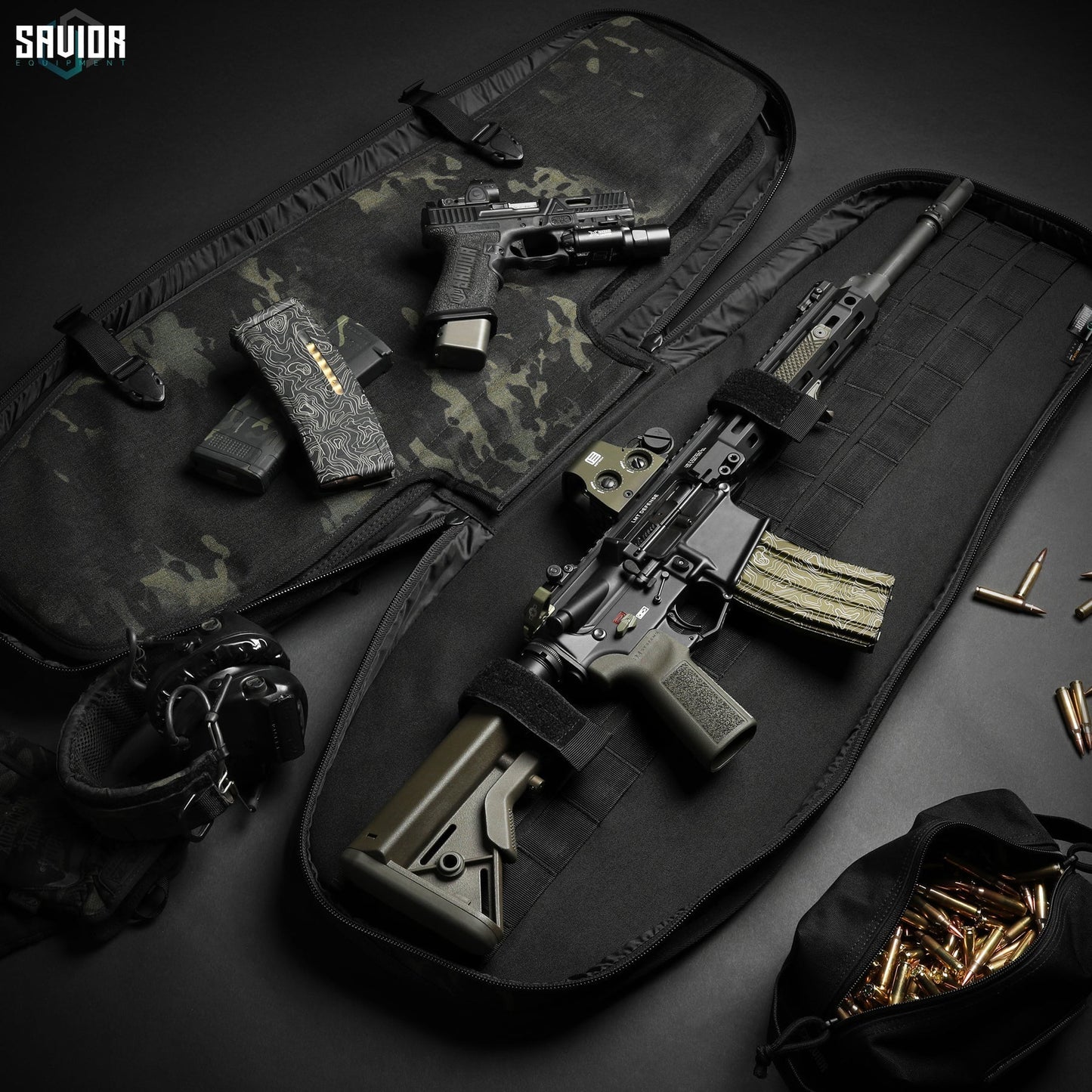 Multi-Pattern 34 in Padded Gear Case