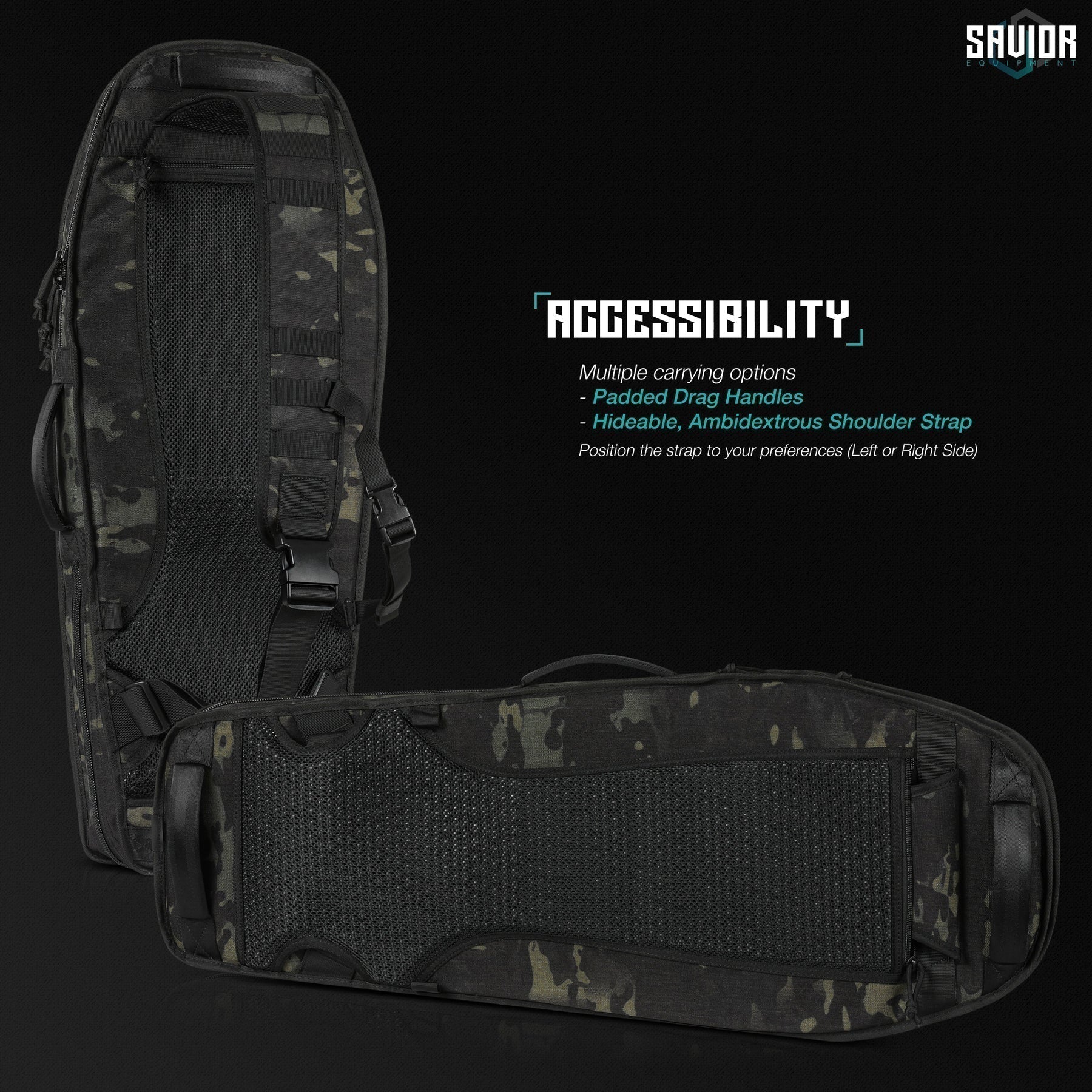 Multi-Pattern 34 in Padded Gear Case