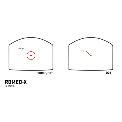 RidgeVanta Romeo-X Reflex Sight Black product view 12
